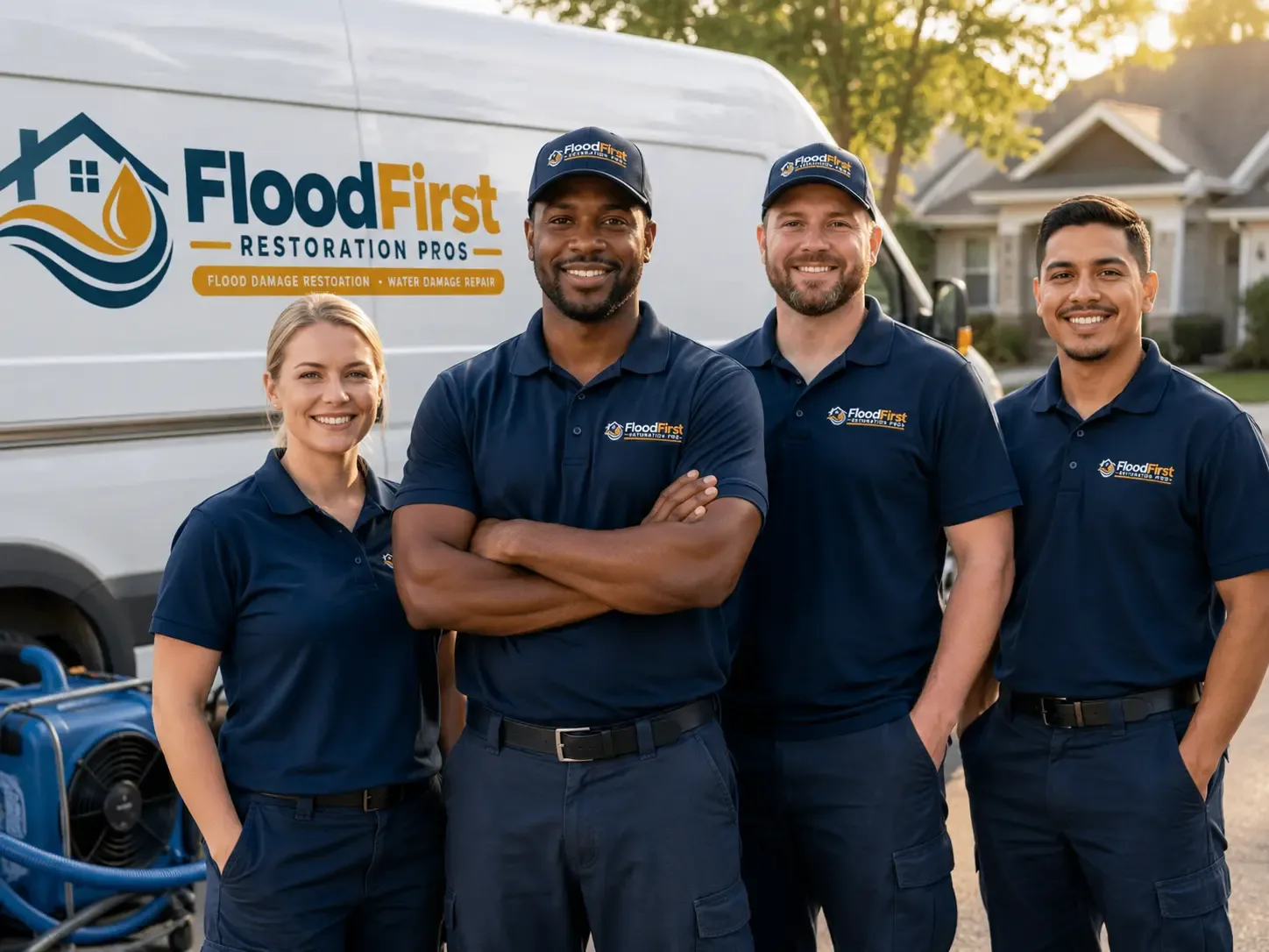 Flood Damage Restoration company in Hersey, MI