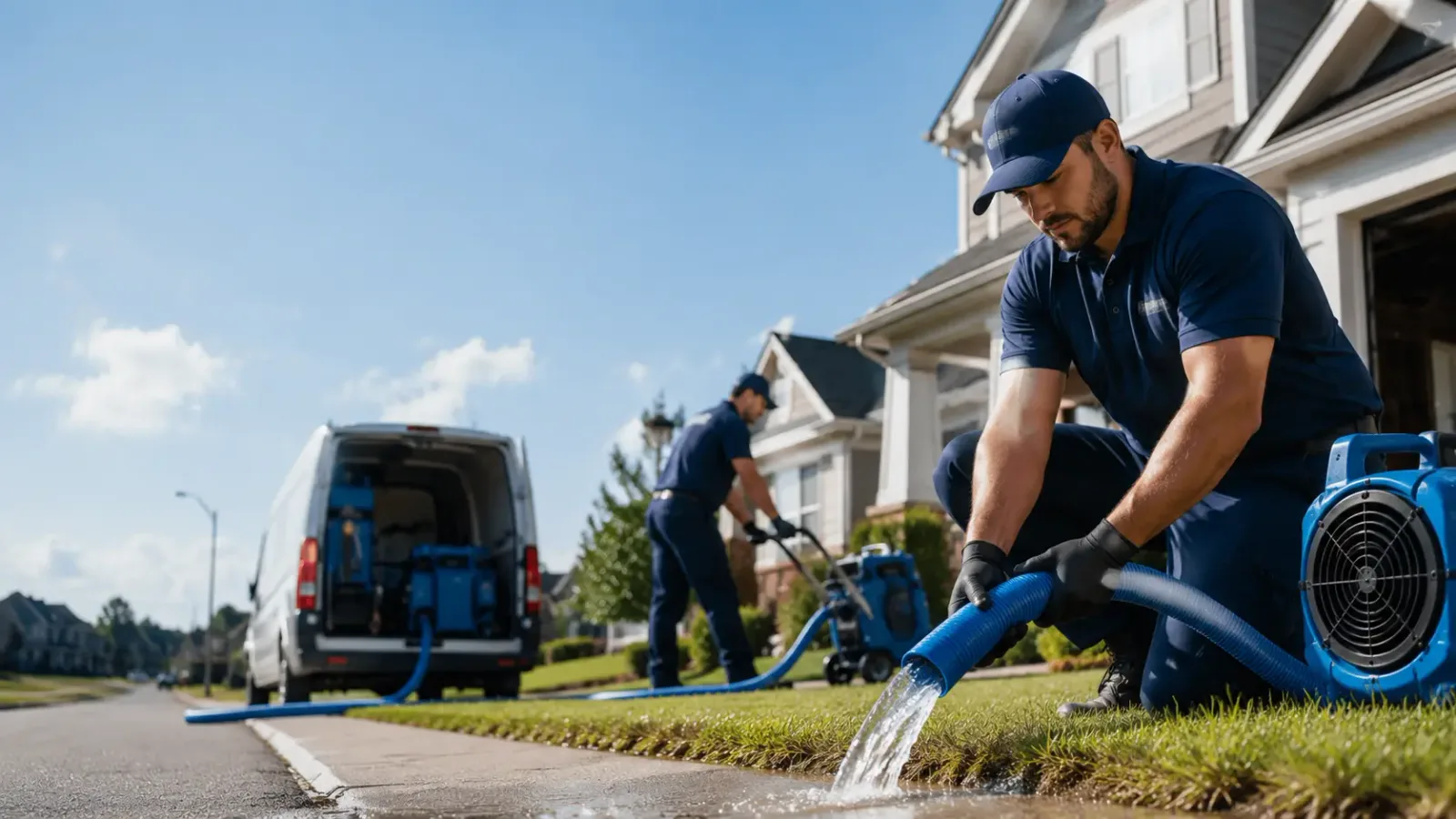 Flood Damage Restoration in Hersey, MI